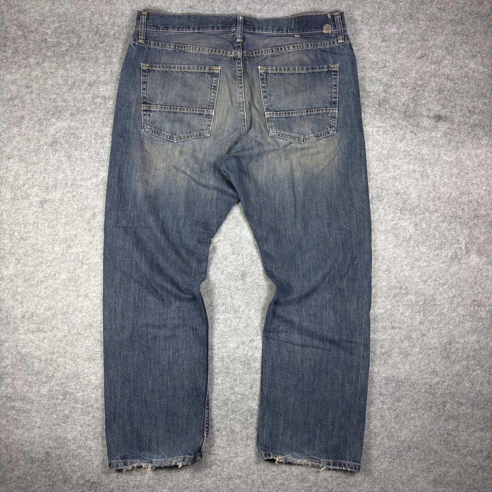 Nautica Jeans Co Mens 36x30 Relaxed Fit Blue Denim Medium Wash Vintage - Picture 4 of 8